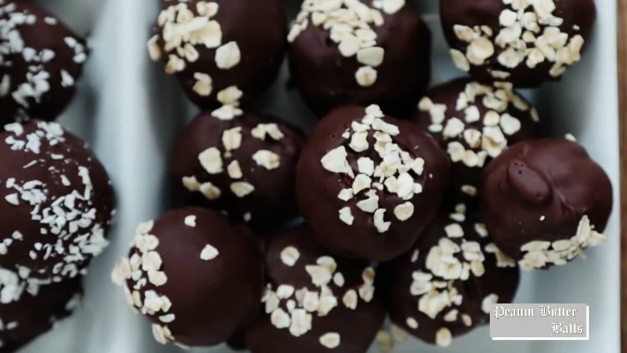 Healthy Peanut Butter Balls